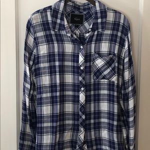 Rails flannel button up